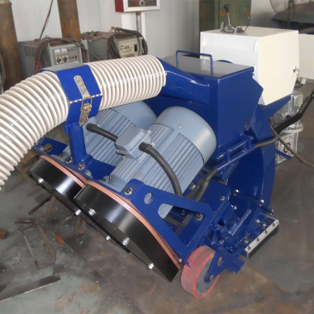 LICHMACH shot blasting machine with dust collector for concrete