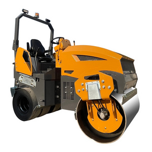 Earth moving Machinery 5 ton vibratory static steel small road roller price