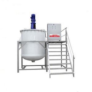 PP PVC Anticorrosive Polypropylene Tank Bleach Hidrogen Peroxide Mixer liquid Chlorine Storage Mixing Tank with Explosion-proof