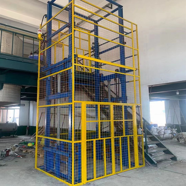 Outdoor lift elevators for warehouse cargo elevator lift