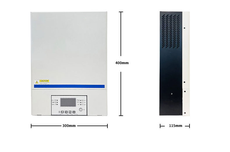 Mppt charge controller inverter solar pure sine hybrid solar power inverter