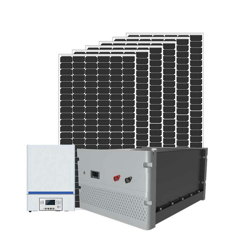 5000w solar power system generator box 3000w 5000w solar energy storage system 550w solar panel 48v 250ah lifepo4 battery