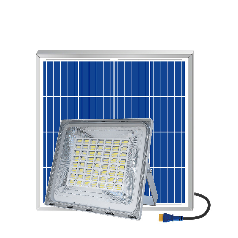 Outdoor IP65 waterproof 500W solar powered  flood lights with remote