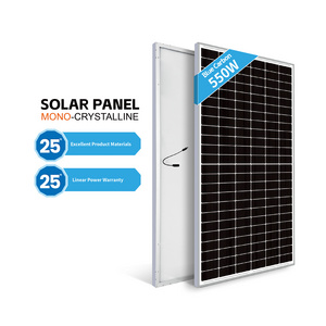 BLUE CARBON 25 Years Warranty Solar panel Cheap 550 Watt Solar Panel Manufacturers Price Solares Paneles In China