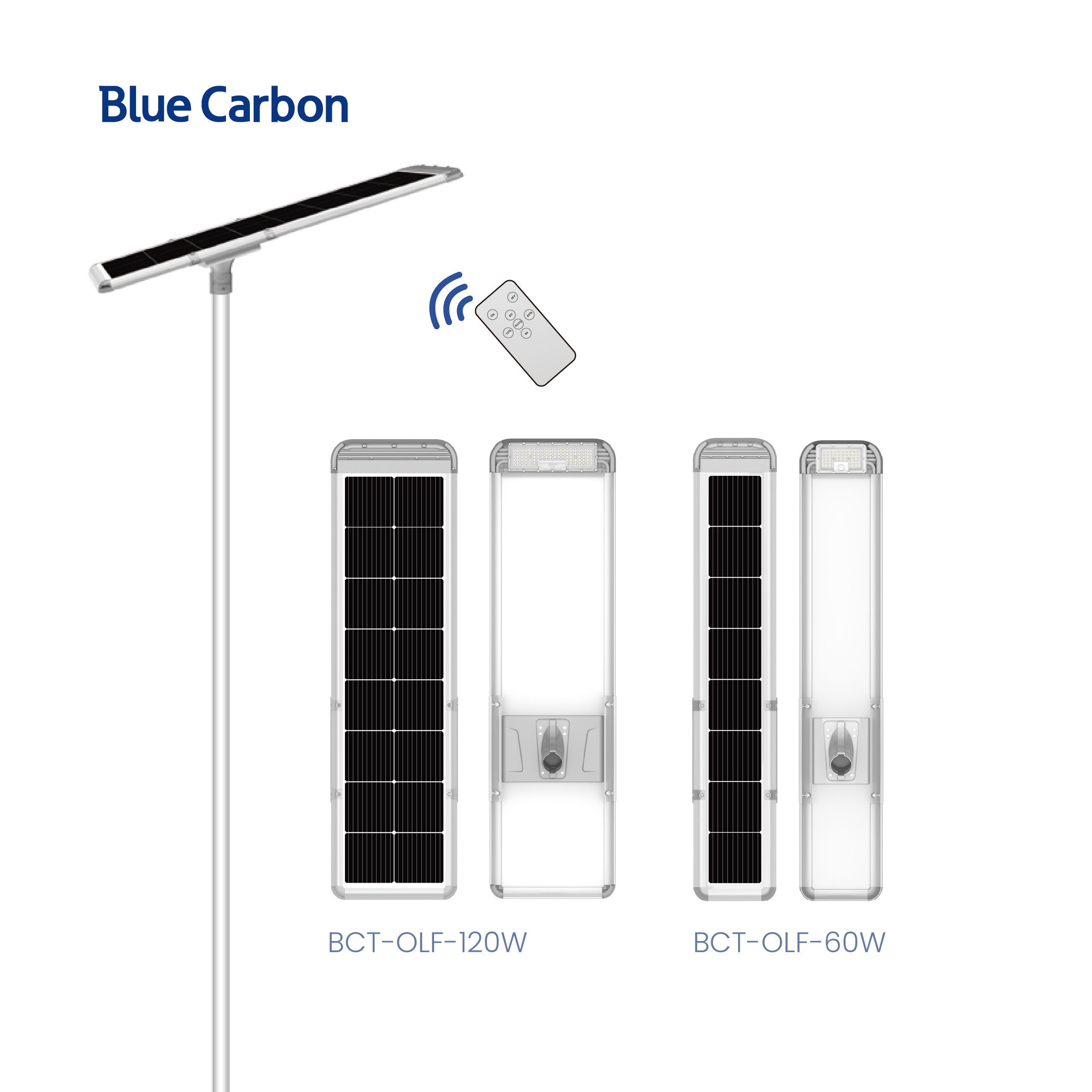 3200LM Modern Outdoor Solar LED Street Light Waterproof IP65 for Outdoor Lighting