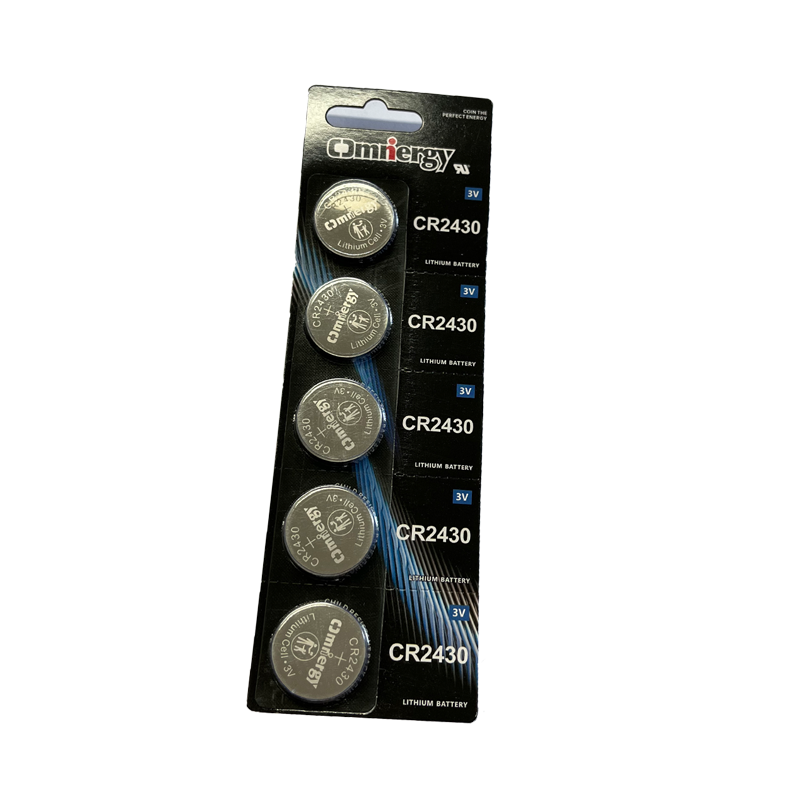 Cr2450 Primary 3V Lithium Button Cell Coin Battery for Remote Control, Watch, Calculator,Thermometer, Mobile Game