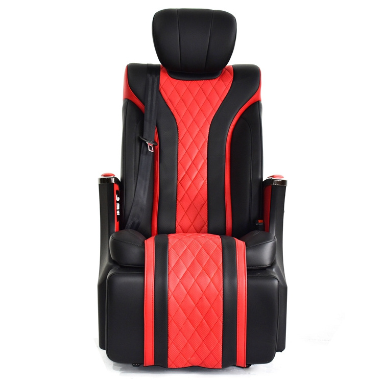 luxury Single electric car seats van seat customized seat for Toyota MPV with armrest legrest