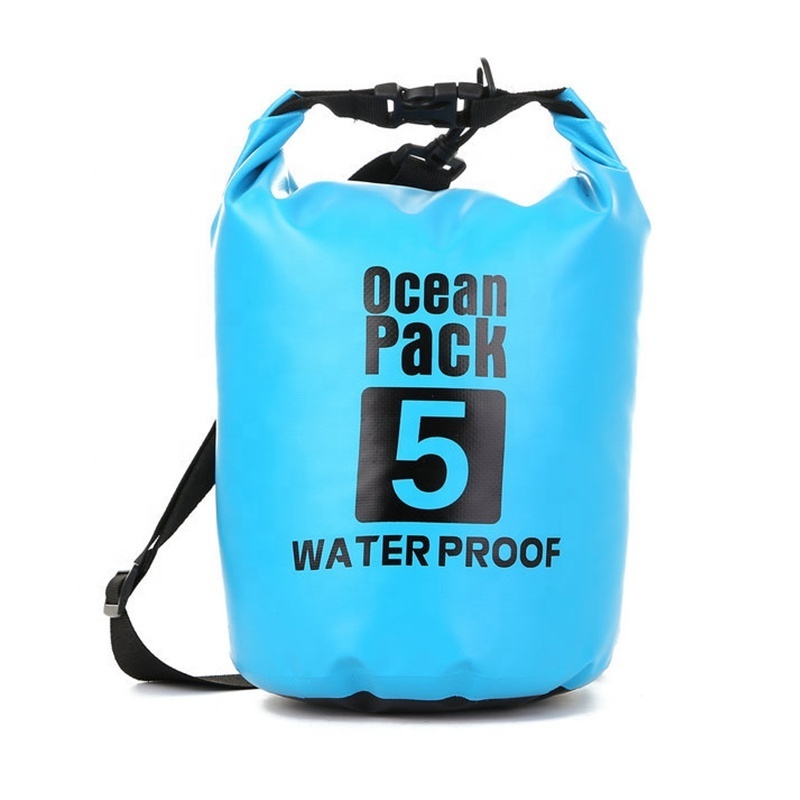 Waterproof Dry Bag Roll Top Dry Compression Sack Keeps Gear Dry for Kayaking Beach Rafting Boating Hiking Camping and Fishing