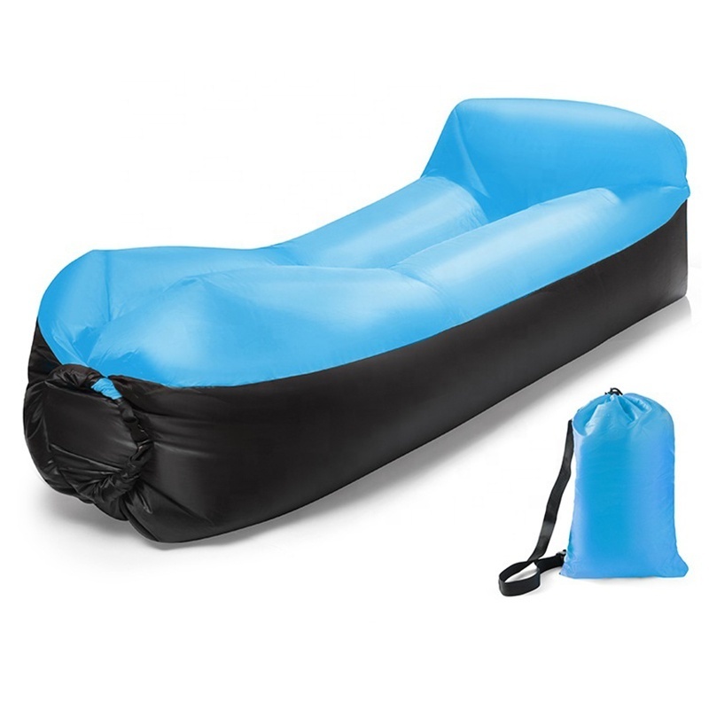 Inflatable Lounger Air Sofa Chair For Camping Beach Portable Water Proof Couch for Hiking Outdoor Air Hammock Inflatable Sofa