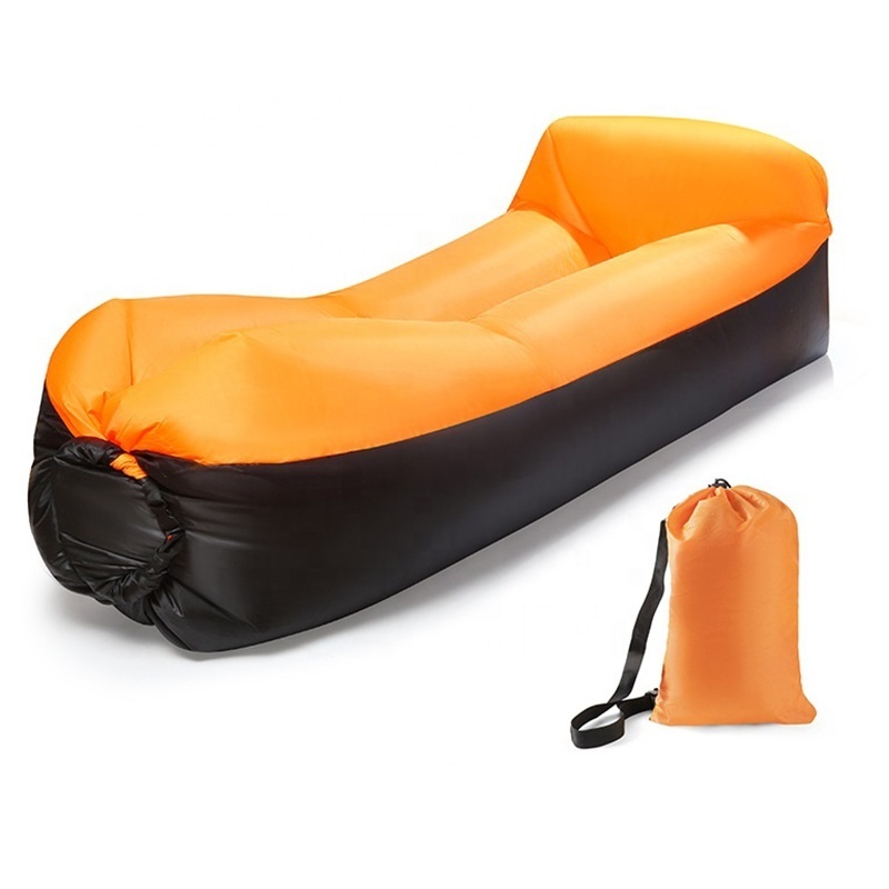 Inflatable Lounger Air Sofa Chair For Camping Beach Portable Water Proof Couch for Hiking Outdoor Air Hammock Inflatable Sofa