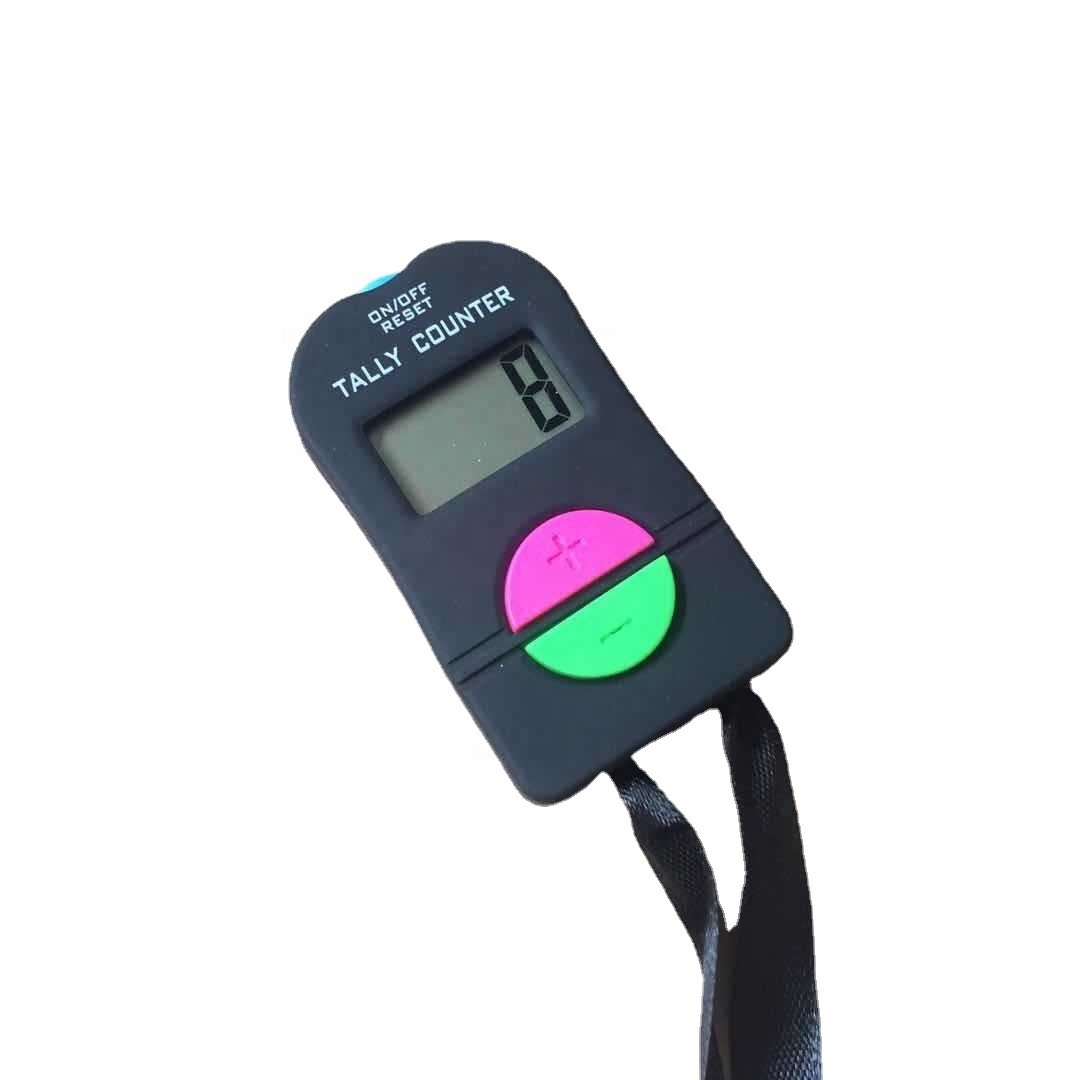 Electronic Hand Tally Counter with Lanyard For Golf Fish Digital Number Counter Clicker