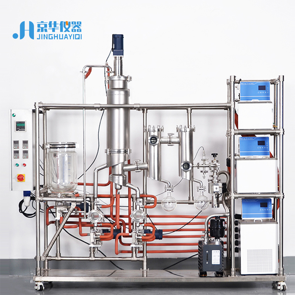 Lab Terpenes Ethanol Purification Extraction Evaporator Equipment Short Path Molecular Distillation