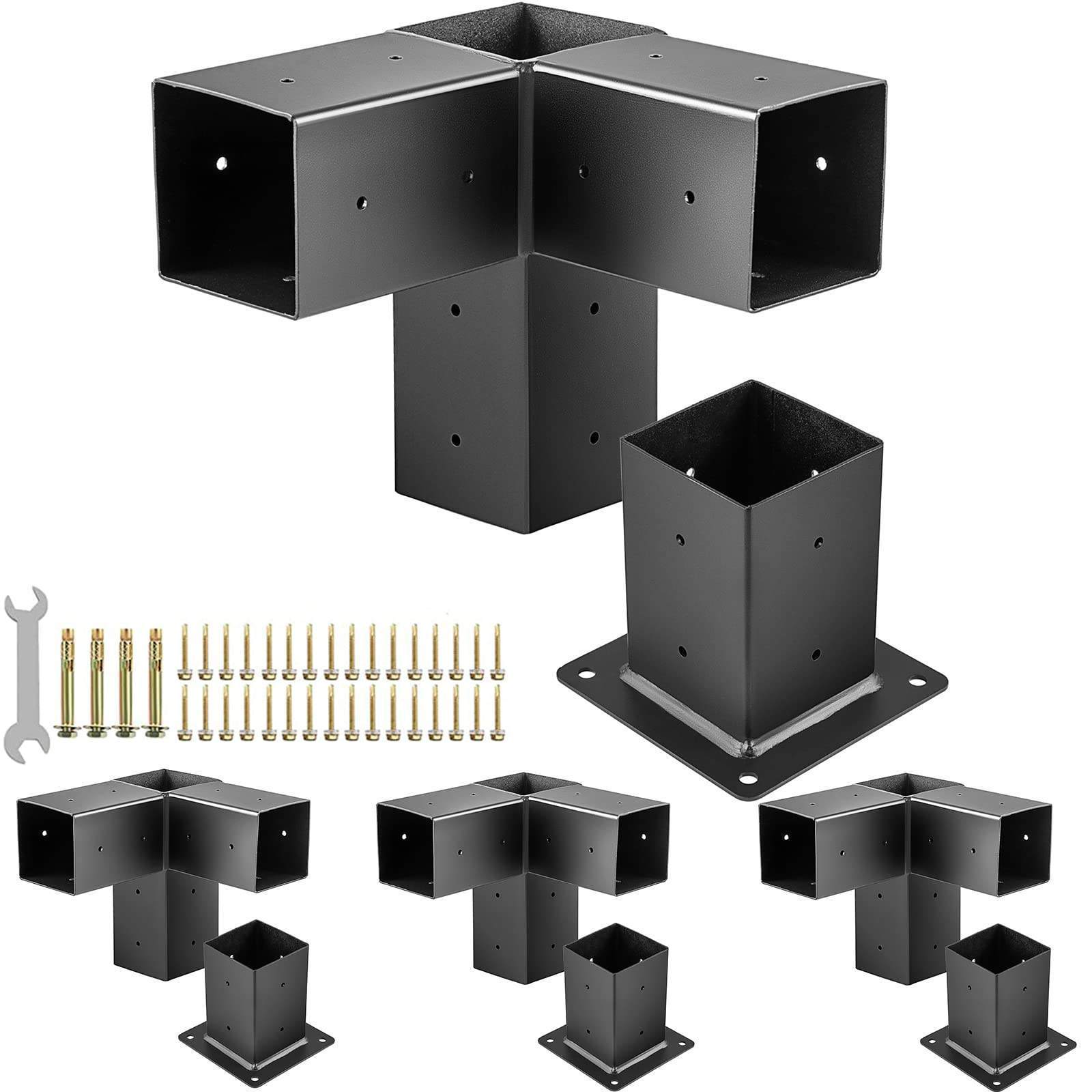 Pergola Brackets Angle Corner Bracket for Wood Beams Gazebo Pergola Kit Bracket