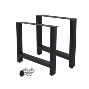 Modern Diy Square Metal Iron Table Leg Country Style Dining Office Furniture Computer Desk Legs Steel Bench Legs