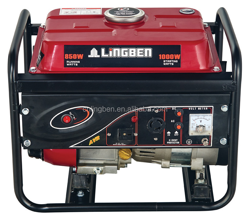 Lingben China OEM factory 1kva jet powered Portable petrol generator