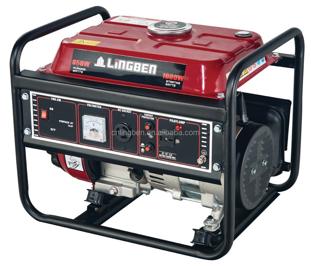 Lingben China OEM factory 1kva jet powered Portable petrol generator