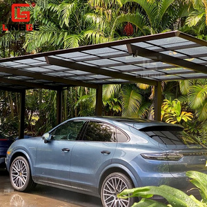 Customized Outdoor UV Resistance Waterproof Carport Canopy Aluminum Car Parking Garage Shelter Shades