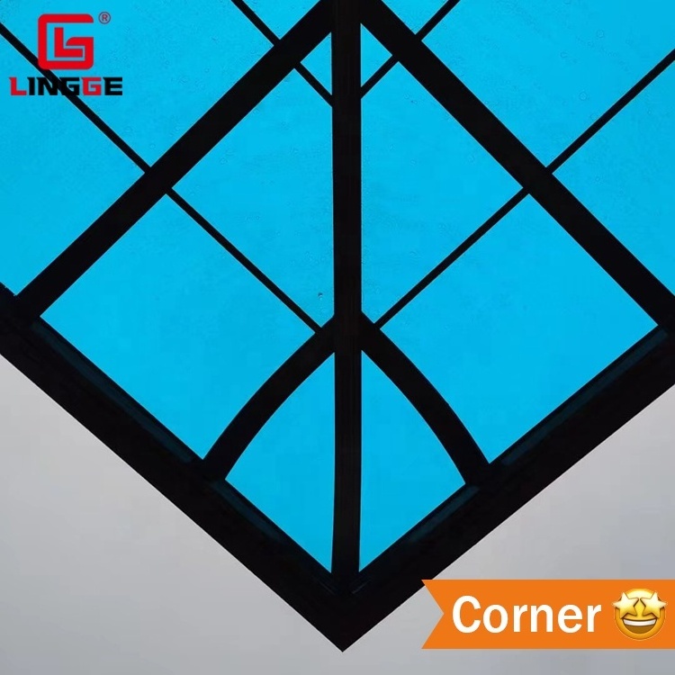 Courtyard Waterproof Patio Awning Cover Anti-ultraviolet PC Endurance Plate Cannopy Awnings