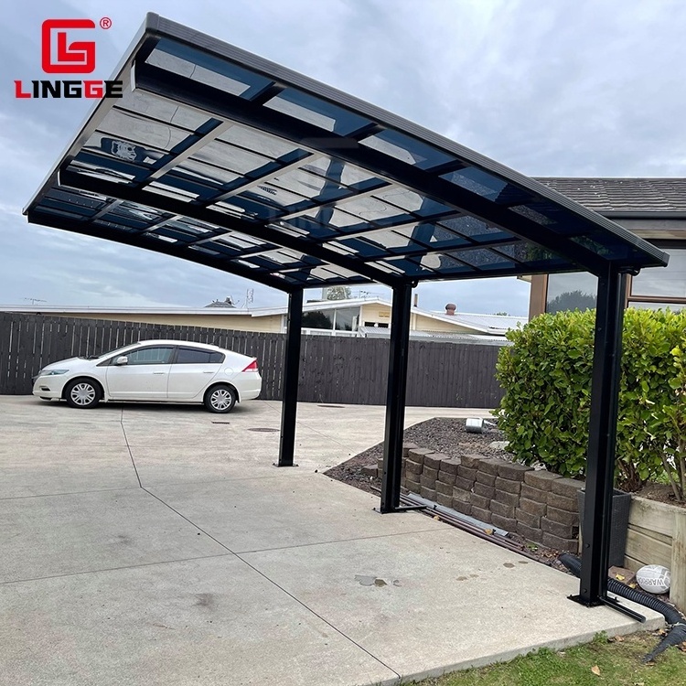 Double For Car Parking 20 x 20 Garages Carport Competitive Aluminium  Shade Alloy Garage Carports