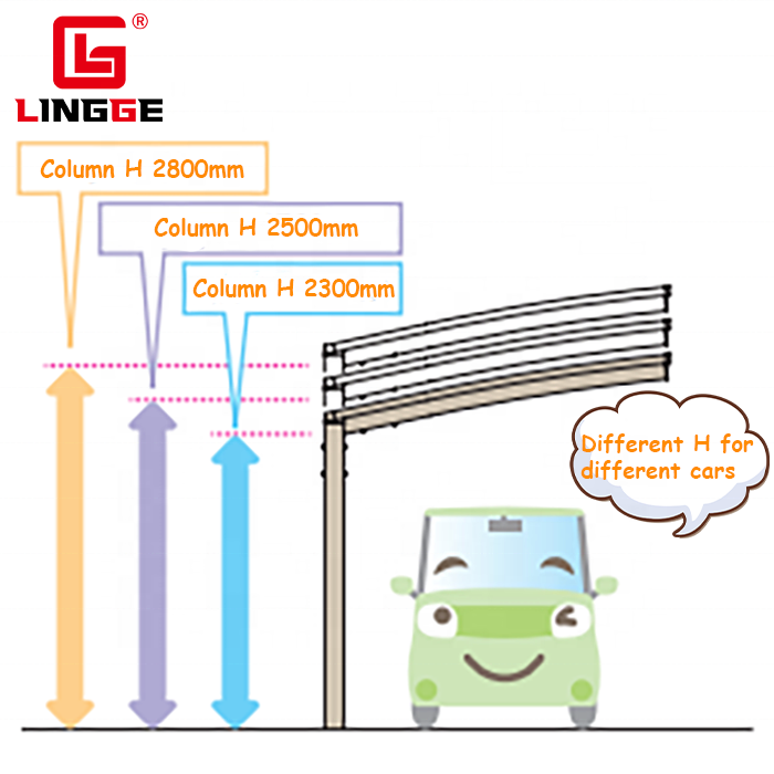 Car Parking Shed Carport Garage Canopies Awning Car Cover Carports Garages With Polycarbonate Roof Carport