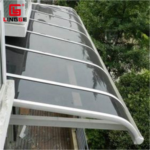 Courtyard Waterproof Patio Awning Cover Anti-ultraviolet PC Endurance Plate Cannopy Awnings