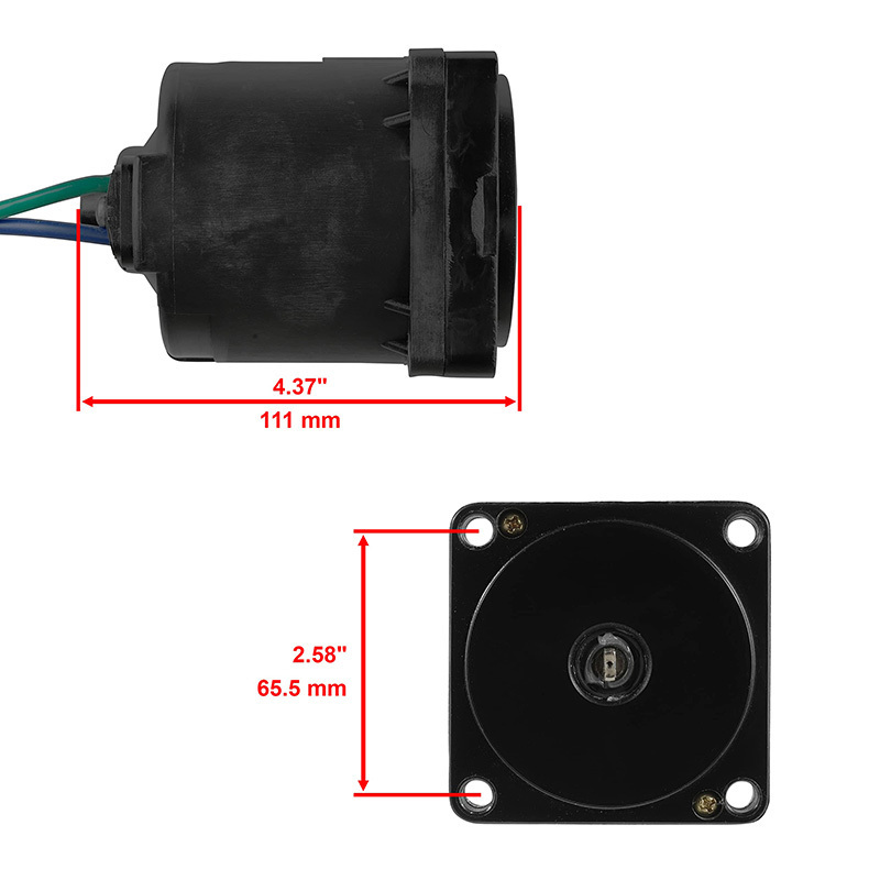 LH 10844 Tilt Trim Motor for 430-22023 Outboard Engine Evinrude Johnson OMC FFI 75-250HP 438786 439937 5005254 18-6281