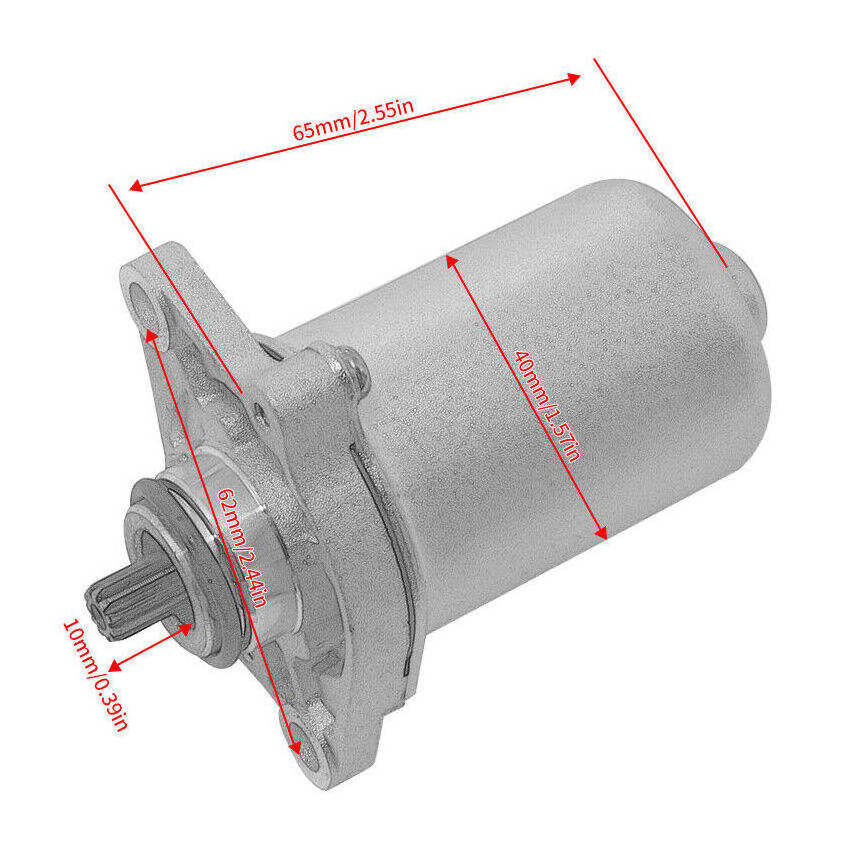 LH Starter Motor Motorcycle Parts & Accessories 12V Starter Assembly for PIAGGIO 31210-GR1-004 31210-GR1-014