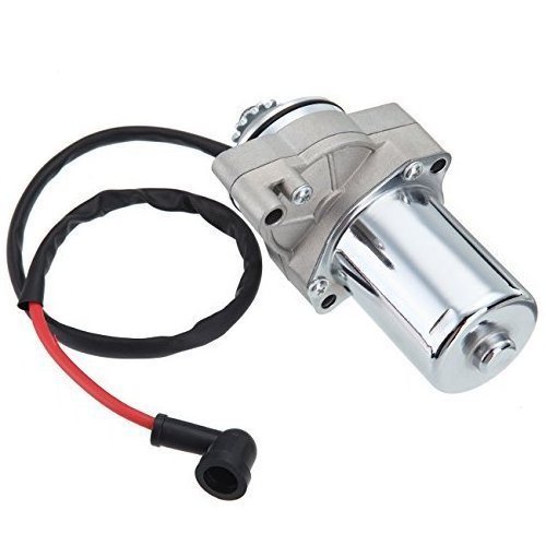 LH Starter Motor for Ridgeyard Motorcycle Bike Quad 3 Bolt Top Mount Starter For 50cc 70cc 90cc 110cc 125cc 4 Stroke Engine