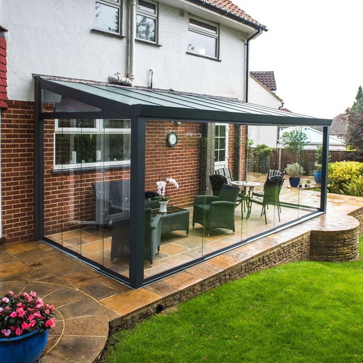 cheap garden sunrooms glass houses aluminium free standing sunroom of sale