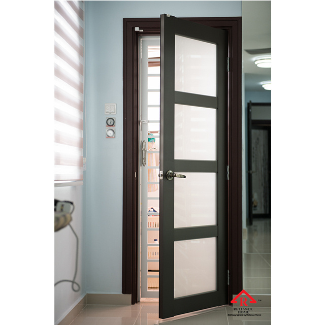 aluminum door aluminum alloy modern design aluminium toilet door