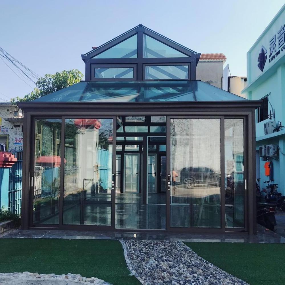 Aluminum sun room glass garden room outdoor good quality