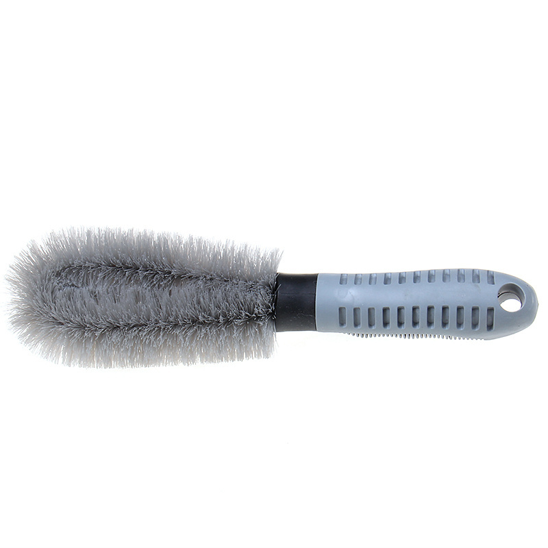 Car Wheel Cleaner Brush Scrub Tire Shine Brush for Auto Vehicle Engine Motorcycle Car Brush