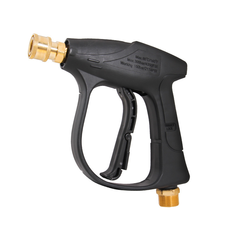 Lingzhen High Pressure Washer Gun 4350PSI, Car Washer Gun Spray Gun M22 Quick Connection For Car Pressure Power Washers