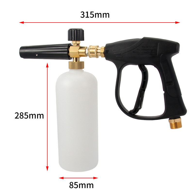 Lingzhen High Pressure Cleaning Equipment Foam Gun Car Wash Snow Foam Lance Foam Cannon Spray Gun