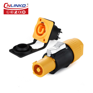 IP67 Waterproof Input 20A Power 12V DC Connector 3 Pin Quick Connectors Male XLR CNLINKO Round Female Usb 4 6 Pin Solder 4p 500V