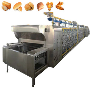 Industrial Bakery Equipment Bread Cookie Baking Tunnel conveyor Oven Manufacturer