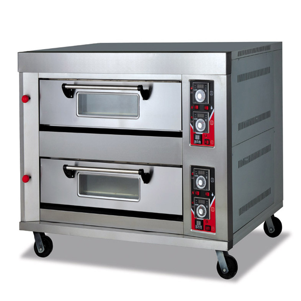 Customizable Electric High Quality Standard Deck Oven 3 Layers 12 Pans