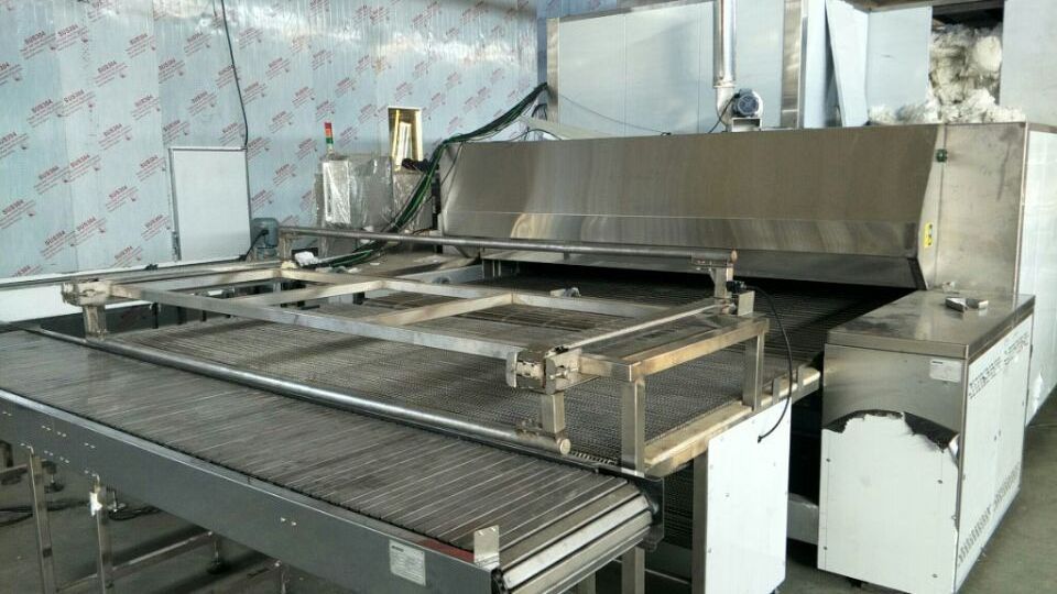 Industrial Bakery Equipment Bread Cookie Baking Tunnel conveyor Oven Manufacturer