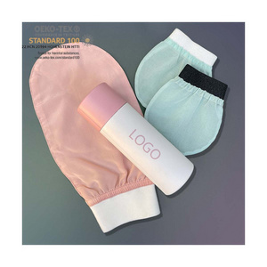 100% Raw Silk Exfoliating Gloves Body Spa Gloves Dead Skin Cell Remover Bath Gloves Shower Massage Scrubber For Body And Face