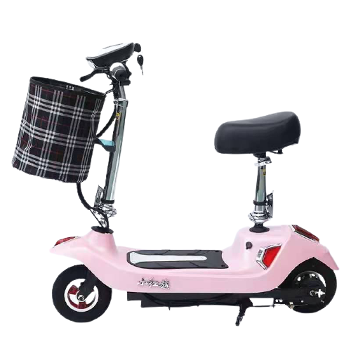 8.5 inch flat dolphin folding electric scooter lady style folding electric bike