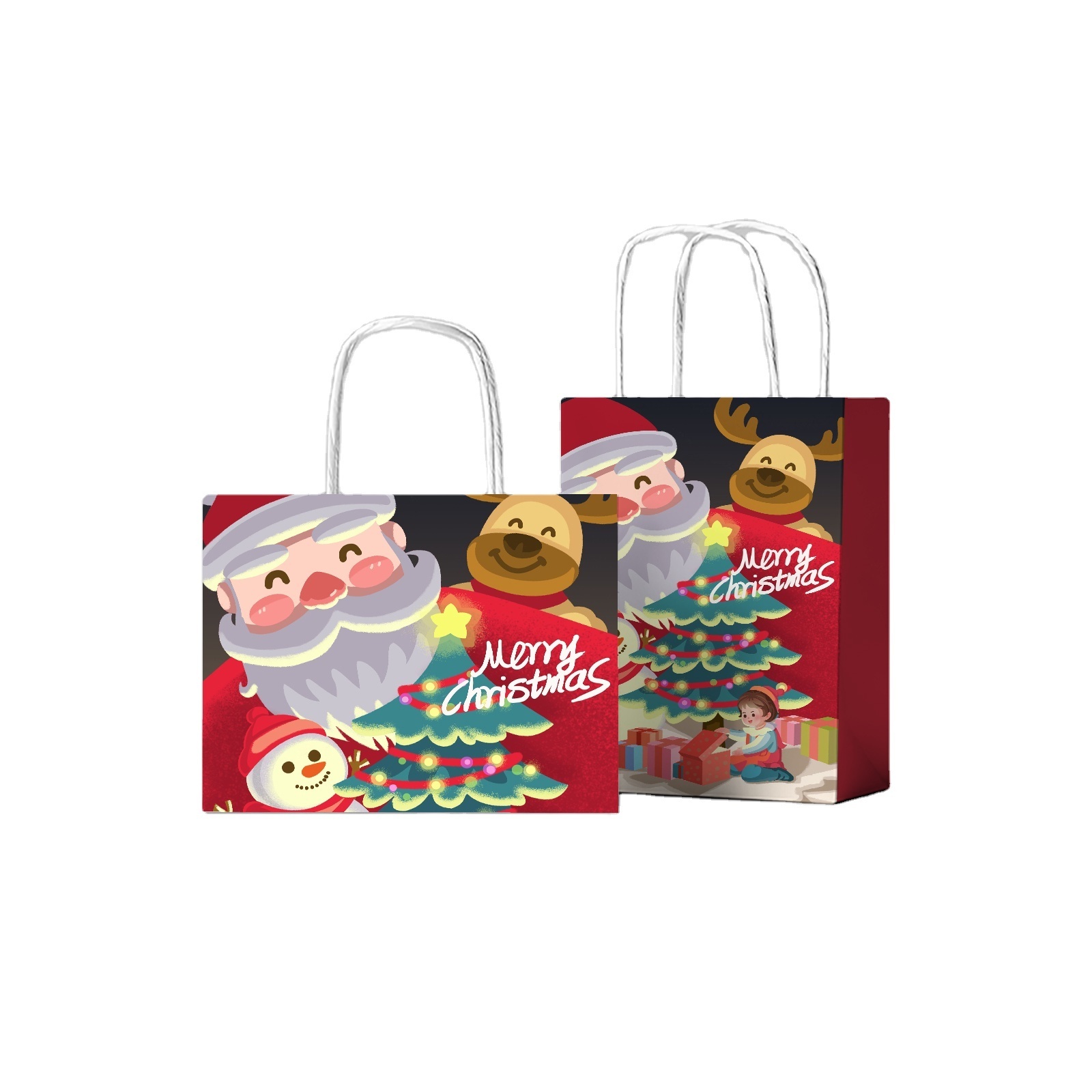 Lipack Customizable Christmas Present Bag Christmas Party Flavor Bag