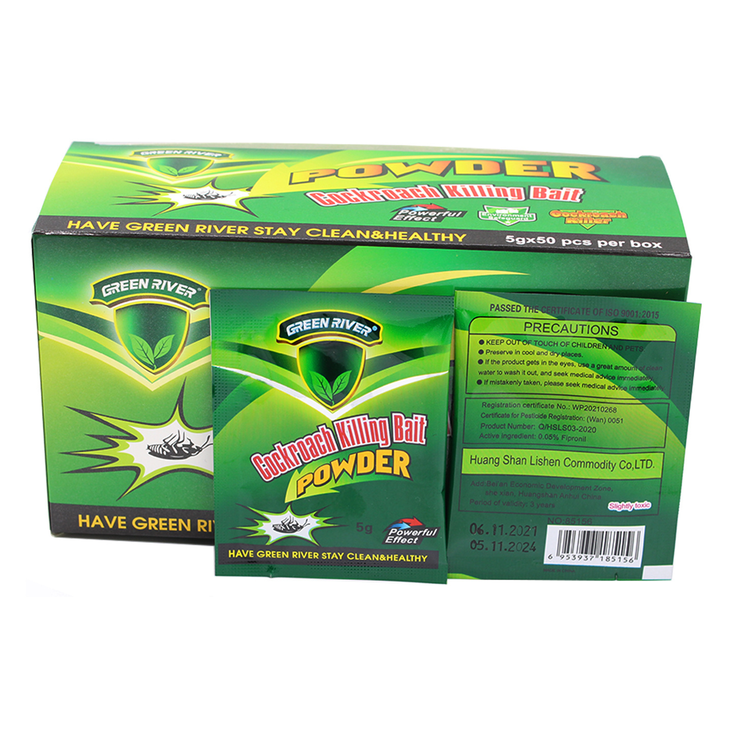 Green River New Design Cockroach Killer Powder Mie Zhang Qing Cockroach Killer Bait Kill Cockroach for Insect Control Use