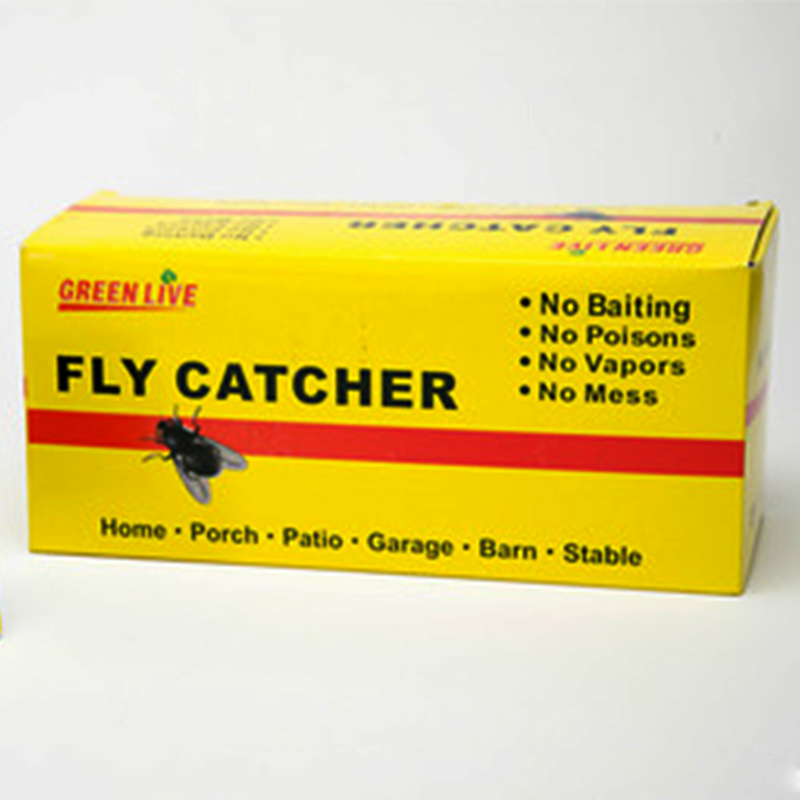 Green Killer Fly Catcher Killing Fly glue Belt Fly Trap Tape for Insect Control Use OEM Acceptable Indoor