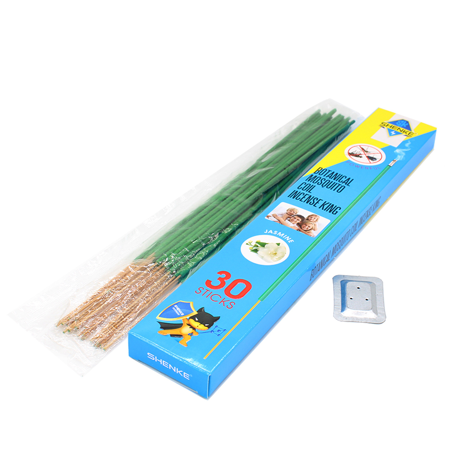 Jasmine-Scented Botanical Mosquito Repellent Incense Coil Outdoor Stick for Insect Control Pest Control Type