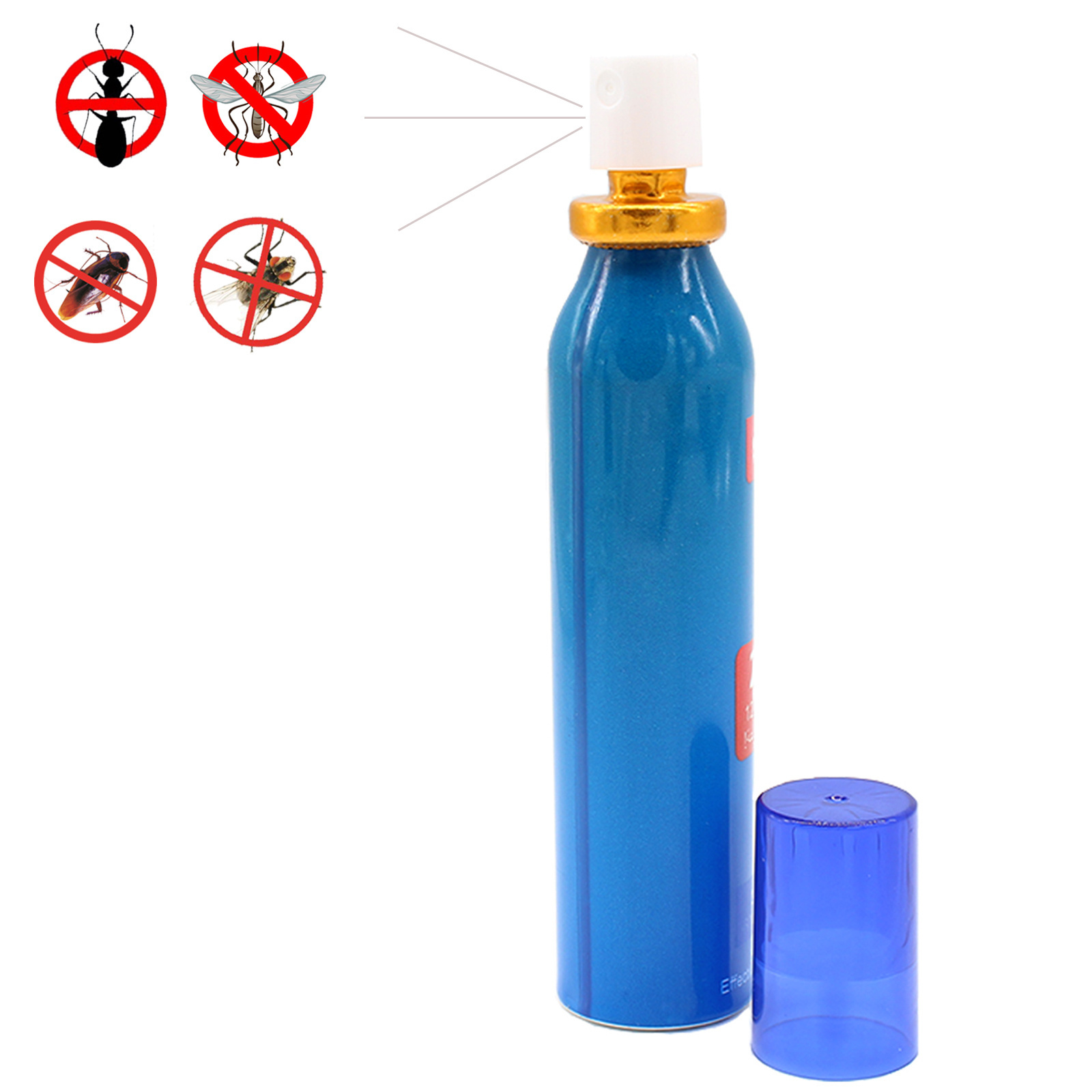 Factory price insecticide mosquito killing spray flies insect spray killer cockroach killing aerosol