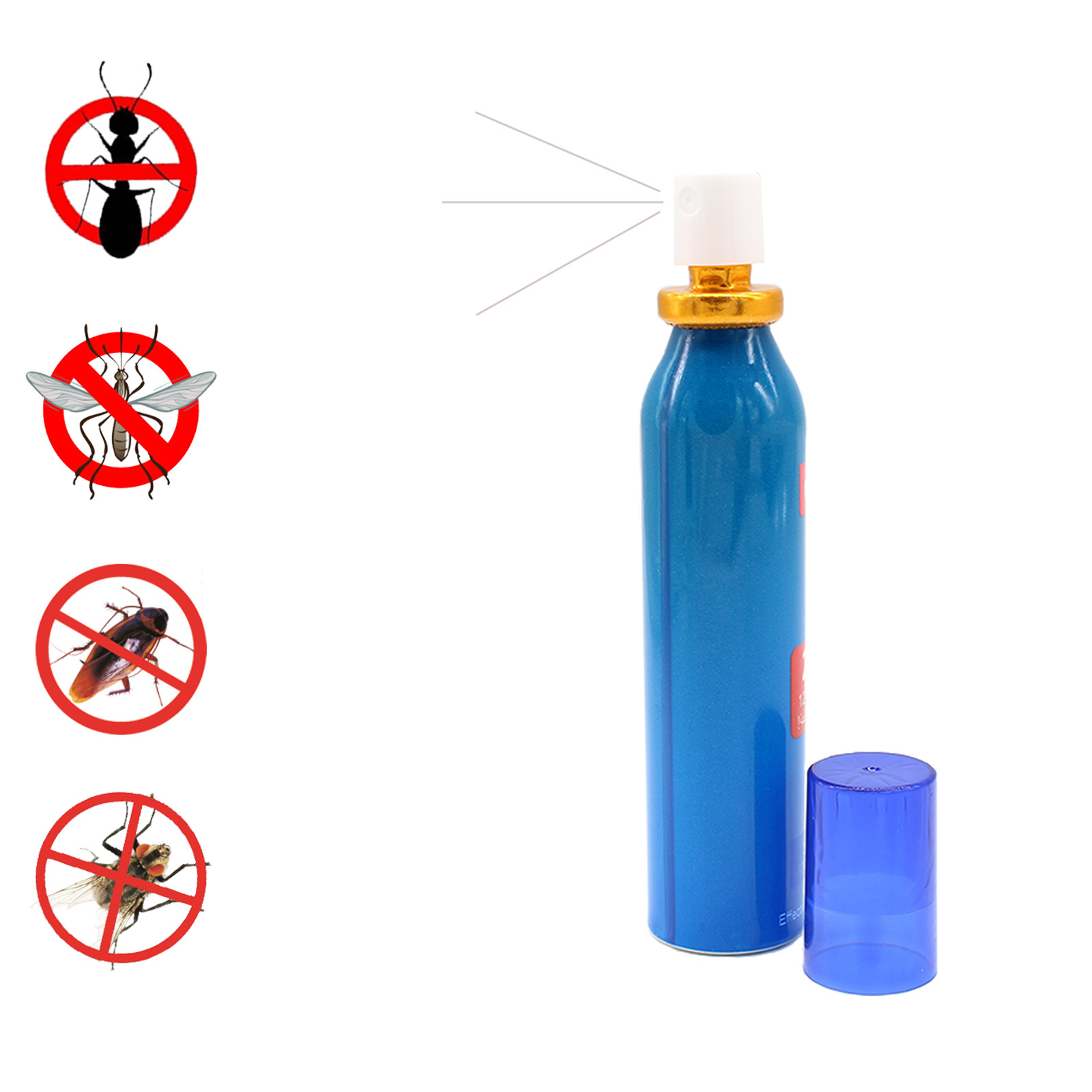 Factory price insecticide mosquito killing spray flies insect spray killer cockroach killing aerosol