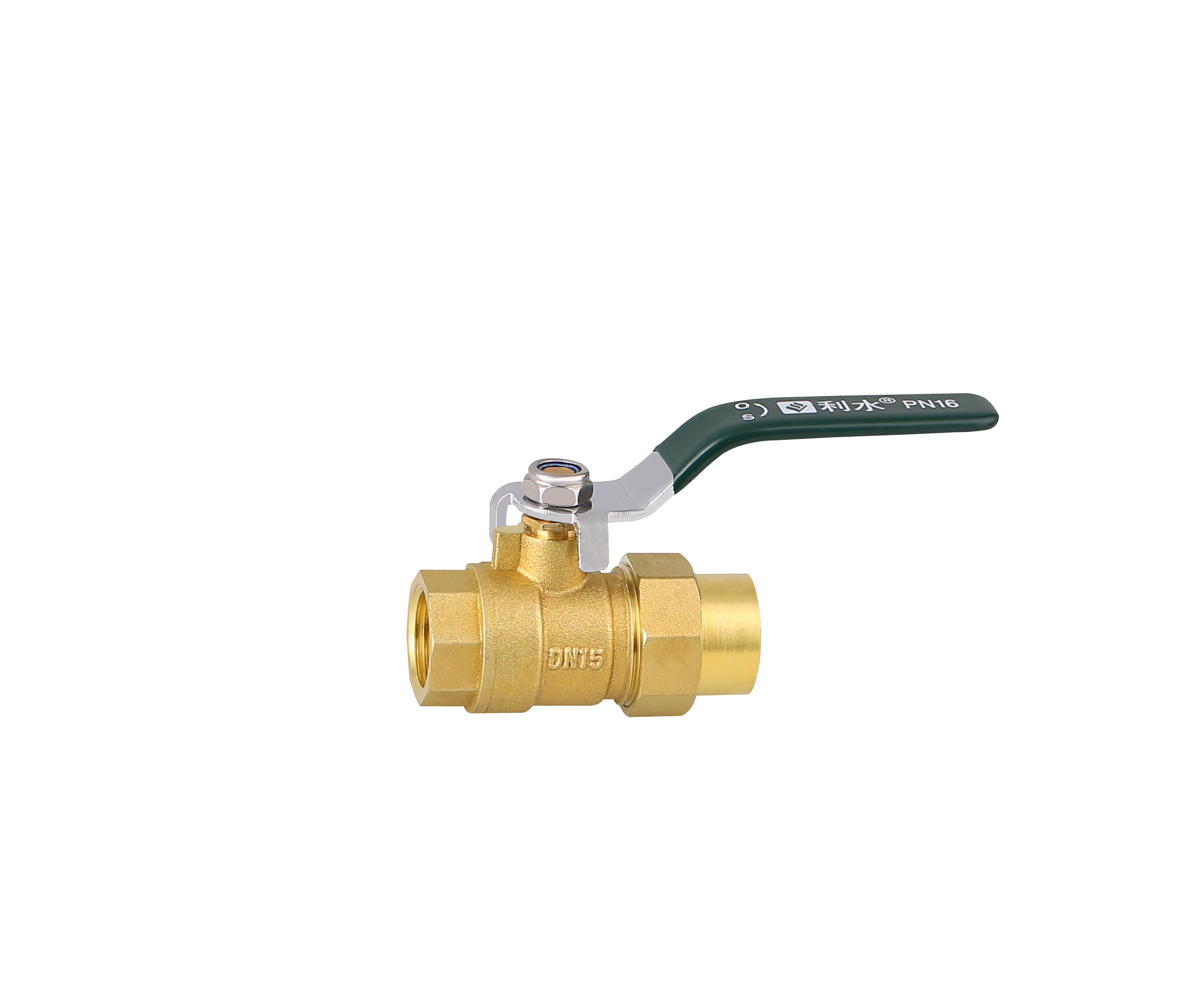 LISHUI Factory Wholesale Straight Brass Ball Valve 3/4