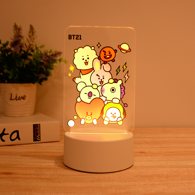 3D Illusion Lamp Led Custom Room Decorative Children USB Acrylic 3D LED Night Light Table Lamp 3D lights for kids gift