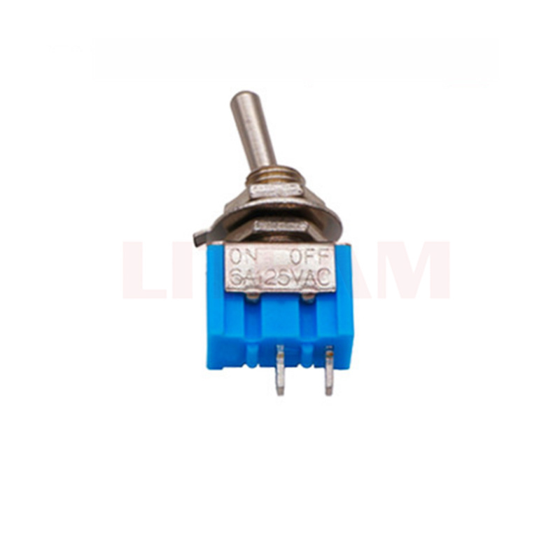 6MM 2 Position PCB Terminal Momentary 2 Pin ON OFF Toggle Switch  2 Position 6A 125V