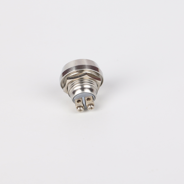 12mm 16mm 19mm 22mm Flattest Metal Momentary Waterproof 250V  Push Button Switch 2 pin Ball Head push button switch